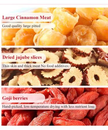 Ginger Jujube Tea with Brown Sugar Longan Red Date Lycium Barbarum Brown Sugar Ginger Tea Red Dates Ginger Tea Herbal Tea Bags Chinese Tea for Women (1BOX) - Buy Online on GoSupps.com