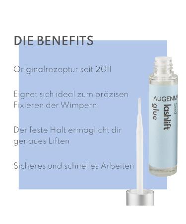 Augenmanufaktur Vegan Eyelash Glue with Brush - Cruelty-Free Adhesive for Eyelash Lifting & Extensions - Buy Online on GoSupps.com