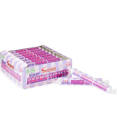 Swizzels Giant Parma Violets 24 Rolls (24 x 40 g) & Mega Double Lollies (36 Pieces) 1 + Mega Double Lollies (36 Pieces) - Buy Online on GoSupps.com