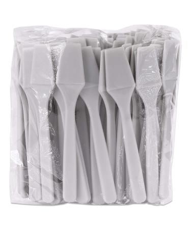 200 Pcs PANA Disposable Plastic Spatulas for Skin Care & Facial Masks - Gray - Buy Online on GoSupps.com