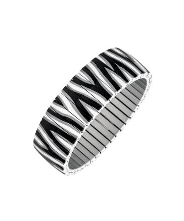Magnetix wellness flexi magnet lighting tape zebra-design i magnetic jewelry animal print high glossy I always fits even with swollen wrists