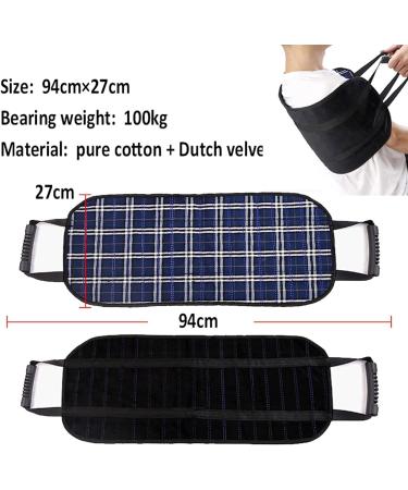 Blanket with 2 Handles Washable Transfer pad for Senior Positioning pad Draw Sheet Mobility Assistance Devices for Body Lift Turning Sliding Moving 421Sensational - Buy Online on GoSupps.com