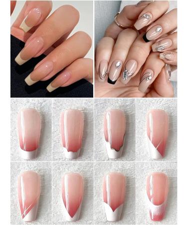 EBANKU 2PCS Clear Nail Stamper Set with Scrapers - Double Sided Silicone Jelly Stampers for Manicure - Buy Online on GoSupps.com
