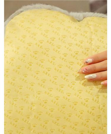 Nysjtyd Foot Warmer - Plush Cartoon Foot Warmers Washable 38x38 cm - Keep Your Feet Warm in Pink & Blue - Buy Online on GoSupps.com