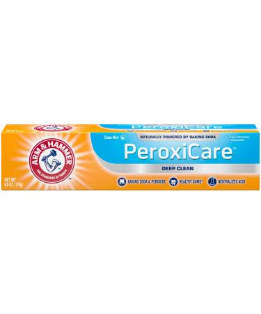Arm & Hammer PeroxiCare Deep Clean Toothpaste  6 oz. - Buy Online on GoSupps.com
