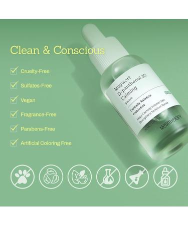 MEDITHERAPY Mugwort D-Panthenol Calming Serum 30ml - High Concentration Vitamin B5 for Skin Barrier & Deep Calming | Pure Korean Skincare - Buy Online on GoSupps.com