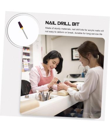 Healeved frog charms for bracelets manicure broca 5 en 1 drill nails nails drill bits Nail supplies alloy Tungsten steel Acrylic nail clippers Nail flakes manicure supplies hard - Buy Online on GoSupps.com