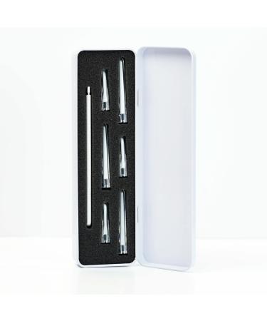 StackedSkincare - Dermaplaning Kit for Face Exfoliation, With 3 Replaceable Dermaplaning Blades & 3 Precision Dermaplaning Blades, Instantly Softer and Smoother Skin, No Brush or Scrub Needed, 7 Count - Buy Online on GoSupps.com