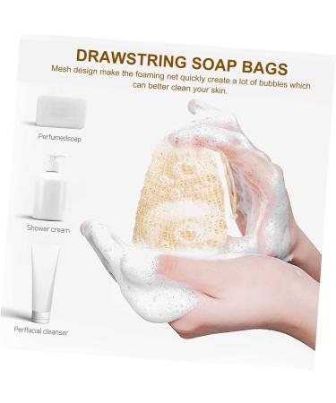 MUSISALY 6pcs Soap Bag Soap Foaming Bags Soap Saver Bag Soap Holder Soap Bar Packaging Bar Soap Sisal - Buy Online on GoSupps.com