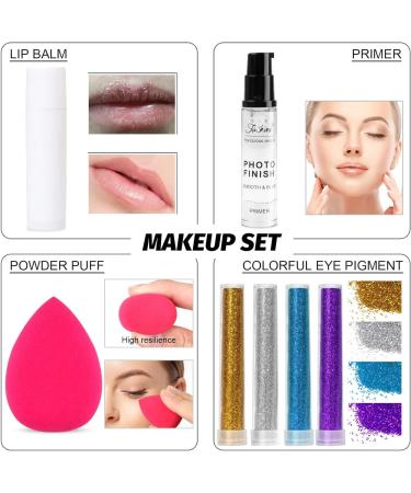 Makeup Kit for Women Full Kit Makeup Sets for Teens Makeup Gift Set for Women Eyeshadow Palette Lip Gloss - Buy Online on GoSupps.com