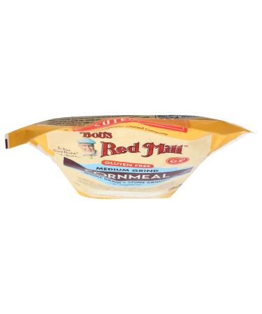 Bob's Red Mill Gluten Free Cornmeal 24oz - Premium Quality 1.5lb Bag - GMO-Free and All-Natural - Perfect for Baking and Cooking - Buy Online on GoSupps.com