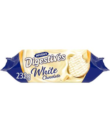 Biscuit Bundle Containing McVitie's Digestives White Chocolate 232g and McVitie's Caramel Digestives 250g - Buy Online on GoSupps.com