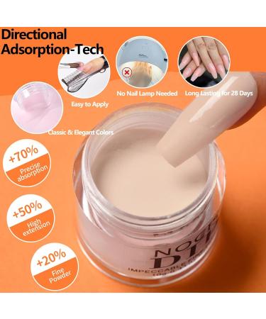 Nude Acrylic Powder Set - 6 Colors Crystal Acrylic Nail Powder - Pink Orange Tone Nail Powder for Acrylic False Nails Extension & Nail Carving - Acrylic Nail Kit No Need Nail Lamp - Buy Online on GoSupps.com