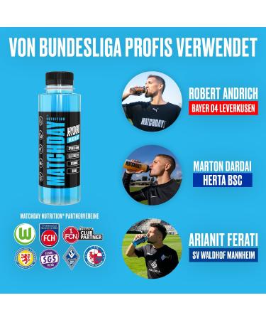  MATCHDAY NUTRITION Matchday Nutrition Blue Blast - Sports Recovery Drink - Electrolyte Drink with Vitamins and Minerals - 6 servings - Buy Online on GoSupps.com