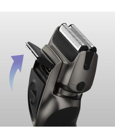 Panasonic ES-RW33-H503 Wet/Dry Shaver with Charging Station & 2-Blade Head | Silver - The Ultimate Grooming Tool for Men - Buy Online on GoSupps.com