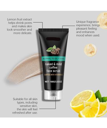 Nettoyant Visage Exfoliant Doux - limine Les Points Noirs Nettoie Les Pores En Profondeur Illumine La Peau Hydrate Nettoyant Visage La Vitamine E(2PCS) - Buy Online on GoSupps.com