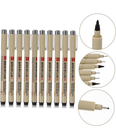 Lurrose Undercl 50 Pcs Waterproof Hook Line Acrylic Household Student Writing Pens As Shownx5pcs 13.5X1cmx5pcs - Buy Online on GoSupps.com