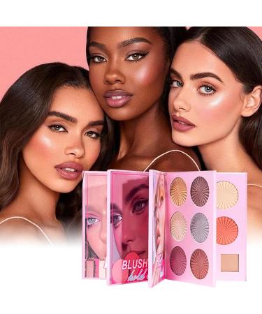  Luckxing Face Makeup Palette | Water-Resistant Contour Eyeshadow Palette Colorful Bookstyle Eyeshadow Palette For Evening Wedding Photo Shoot Christmas Birthday Daily - Buy Online on GoSupps.com