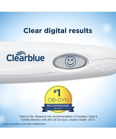 Clearblue Digital Ovulation Predictor Kit - 20 Digital Ovulation Tests - Buy Online on GoSupps.com