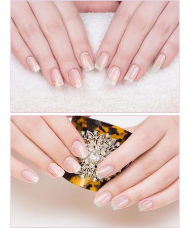 EBANKU 20 PCS Gel Nail Strips Real Gel Nail Polish Sticker Works with Any LED Nail Lamp Long-Lasting Salon Quality Gel Nail Wraps(Color Dots) - Buy Online on GoSupps.com