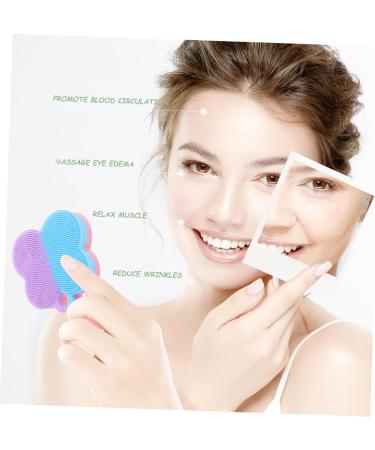 minkissy Facial Exfoliator Exfoliater Exfoliante Face Scrub Scrubber Face Exfoliating Brush Manual Facial Brush Face Exfoliator Silicone Brush for Face Clean Washbasin Sweat Pad Face Brush 7x7cm As Shown 1 - Buy Online on GoSupps.com