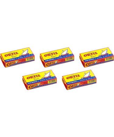 Anchovy Fillets in Olive Oil 47g Ortiz (5 Units)