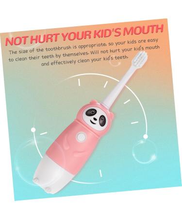 Buy Solustre Electric Toothbrush for Kids - Gentle Tooth Cleaner for Toddlers | Pink - 1 Set - Buy Online on GoSupps.com