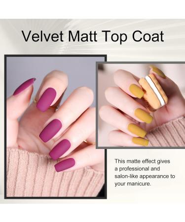 CANNI Gel Matt Top Coat Nail Polish - Long Wear 9ML Soak Off for Gel Nails Ideal for Home & Salon Use - Buy Online on GoSupps.com