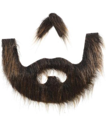 Healvian 5 Sets Beard Dress up DIY Fake Mustache False Mustache Pirate Cosplay Prop Self Adhesive Beard Plush 20.00X13.00X0.50CMx5pcs Multix5pcs - Buy Online on GoSupps.com