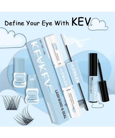 Lash Bond & Seal Cluster Glue 10ml - Waterproof Strong Hold for 72 Hrs - Mascara Wand Applicator - Non-Sticky Formula - Buy Online on GoSupps.com
