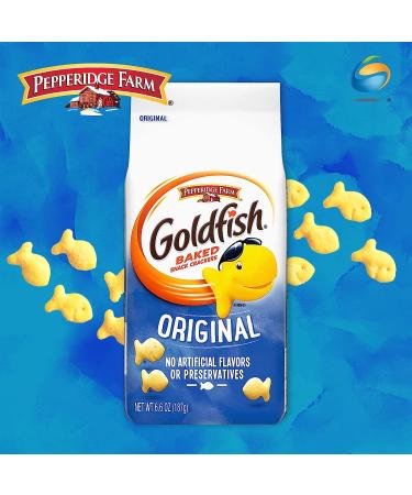 Goldfish Original Crackers - 6.6 oz Bag | Delicious Snack Crackers - Buy Online on GoSupps.com