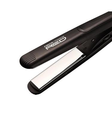 KISS Nano Titanium Flat Iron - Professional Hair Straightener with Non-Stick Plates Variable Temp Control & Ergonomic Design for International Shipping - Buy Online on GoSupps.com