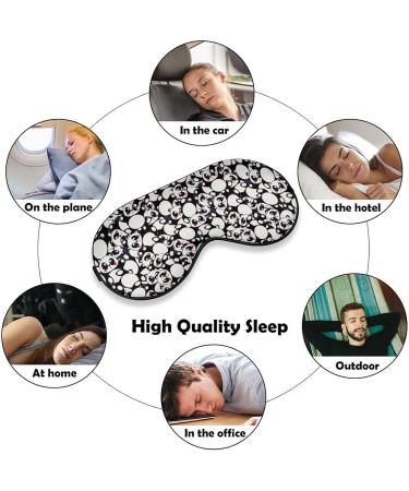 Cute Kids Panda Sleep Mask - Adjustable Eye Shades for Women | Comfortable & Fun Sleep Cover - Buy Online on GoSupps.com