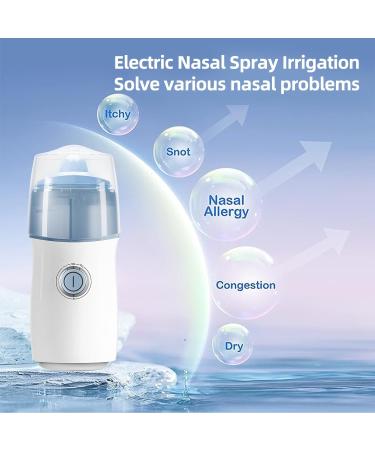 Electric Nasal Spray Irrigator for Kids | Automatic Nasal Irrigation System | Relieve Runny Nose & Sinus Stuffiness - Buy Online on GoSupps.com