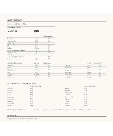 Nuzest - Pea Protein Powder - Clean Lean Protein Premium Vegan Plant Based Protein Powder Dairy Free Gluten Free GMO Free Protein Shake Smooth Vanilla 40 Servings 2.2 lb Vanilla 2.2 Pound (Pack of 1) - Buy Online on GoSupps.com