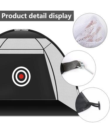 10x7ft Golf Practice Net for Backyard Driving & Chipping | Home Golf Swing Training with Targets - Buy Online on GoSupps.com