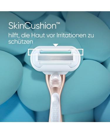 Gillette Venus Deluxe Smooth Sensitive Razor Blades for Women - 4 Replacement Blades for Ultimate Comfort & Precision - Buy Online on GoSupps.com