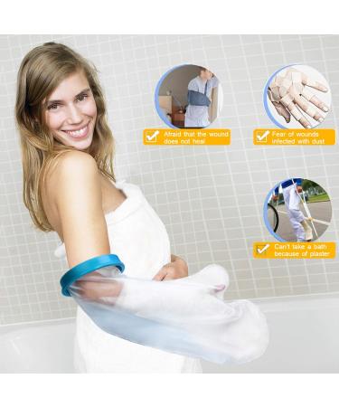 Watris Veiyi Waterproof Arm Cast Protector Reusable Shower Cover for Adults | Perfect Bandage Protection - Buy Online on GoSupps.com