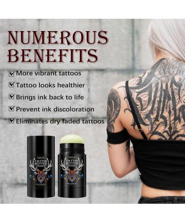 Tattoo Balm Tattoo Balm Cream-Natural & Healthy Healing Tattoo Cream-Moisturizing to Promote Skin Healing - Buy Online on GoSupps.com