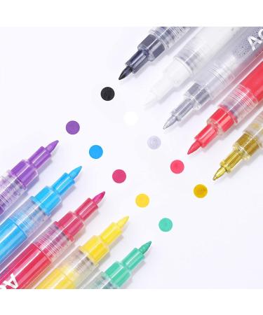 10 Pcs Nail Art Painting Pen 3D Painted Nail Drawing Pen Set Nail Polish Pens Fine Tip Nail Paint Line Pen Quick Dry Waterproof Nail Paint Tool for Nail Art 10 Colors - Buy Online on GoSupps.com