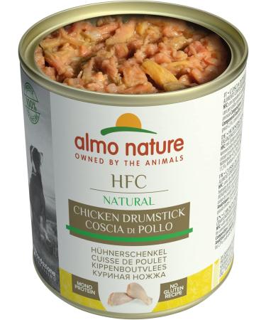 Almo Nature HFC Natural Wet Dog Food with Chicken Legs - Premium Quality 12 Pack - Buy Online on GoSupps.com