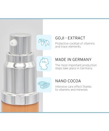 Nutraskin Super Wear HD Foundation Medium - Waterproof Liquid Makeup for Radiant Complexion | Long-Lasting Primer | Made in Germany | 15ml - Buy Online on GoSupps.com