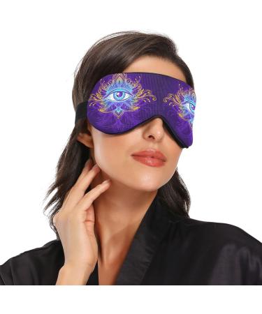 Haskirky Light Blocking Eye Mask - Adjustable Adult Travel Mask for Business Trips, Yoga, Meditation - Comfortable for Deep Sleep and Office Use - Buy Online on GoSupps.com