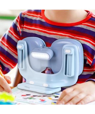 Sitting Posture Corrector for Kids | Height Adjustable Students Vision Writing Desk Posture Corrector | Sitting Posture Corrector for Kids Reading and Writing Anti Myopias Light Blue - Buy Online on GoSupps.com