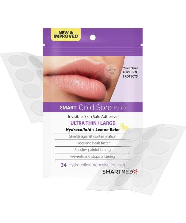 SMARTMED Cold Sore Treatment Patch Duo - Large 15mm & Original 12mm - 60 Patches - Buy Online on GoSupps.com
