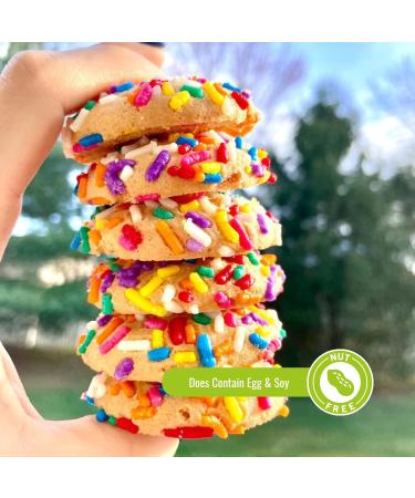 My Dad's Cookies 6oz (3-Pack) - Gluten Free, Dairy Free, Kosher, Fresh Baked Sprinkle Cookies - Buy Online on GoSupps.com