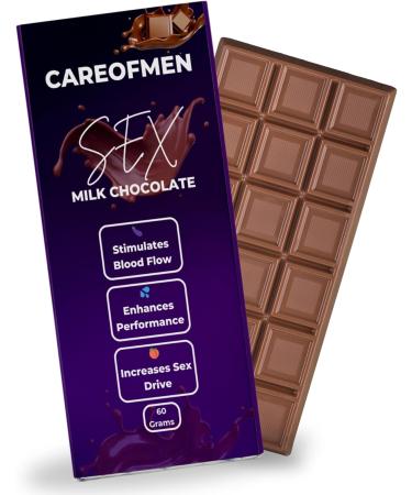 Careofmen Dark Milk & White Chocolate Bar Combo - 60 Grams (Each) - Buy Online on GoSupps.com