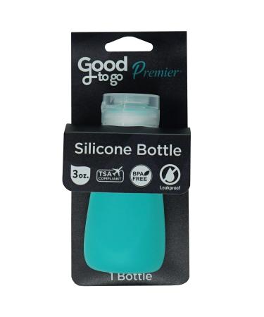 Good To Go Premier Silicone Bottle 3 Ounce - 8 Pack | Durable Travel Bottles for International Shipping - Buy Online on GoSupps.com