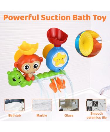OSLINE Bath Toys for Babies 6-12 Months | Toddler Bath Toys for 1-5 Year Old | Baby Sensory Toys for Water Play | Boys Girls Tub Kids Toys Age 2 3 4 | Gift for 1 2 3 Year Old - Buy Online on GoSupps.com
