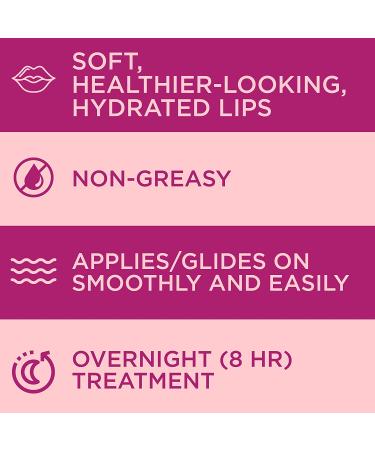 Burt's Bees Overnight Intensive Lip Treatment - Natural Passionfruit & Chamomile Moisturizer, 0.25 oz - Buy Online on GoSupps.com